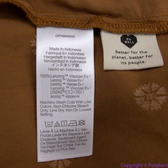 NEW Madewell Tie-Neck Tiered Mini Dress in Bloom Dot, ND169, XL - Picture 14 of 16